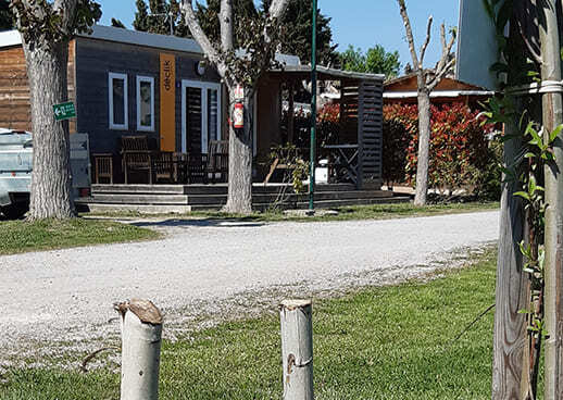 Les Peupliers, campsite in Colombiers in Hérault