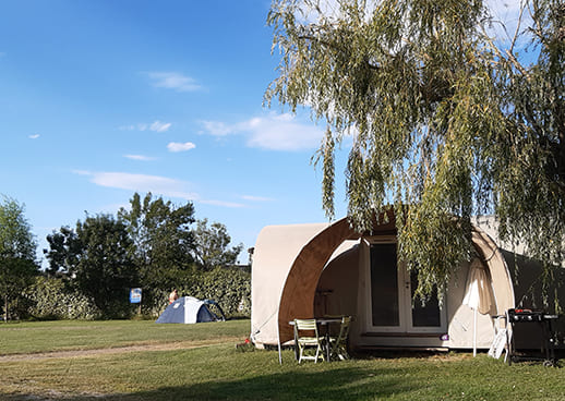 Mobilehome rental at Les Peupliers campsite near Béziers