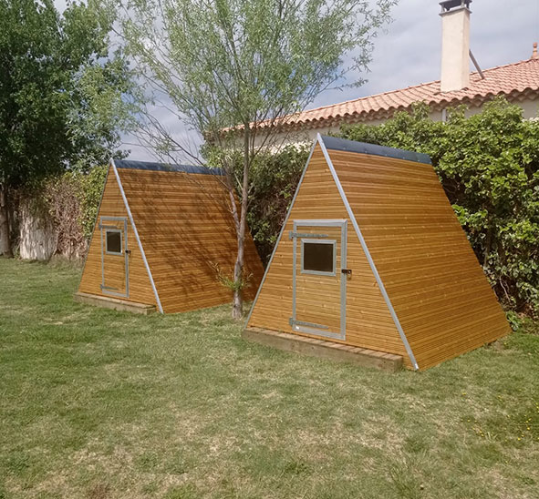 Les Peupliers, accueil vélo campsite near Béziers, tent, caravan and motorhome pitch rental