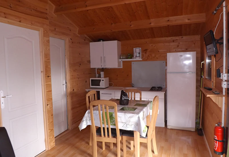 Cuisine : chalet 2 / 4 places