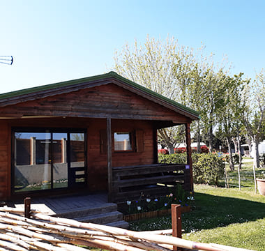 Alquiler Chalet para 2 a 4 personas 25 m² en el camping Les Peupliers en Colombiers